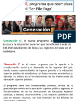 GENERACION E