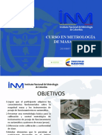 Curso de Masa y Balanzas INM 2015