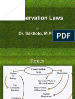 Conservation Laws: Dr. Saktioto, M.Phil