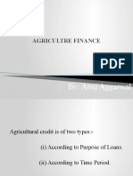 Lecture 7 - Agricultural Finance