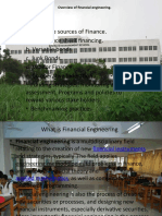 Overview of Financial Engg