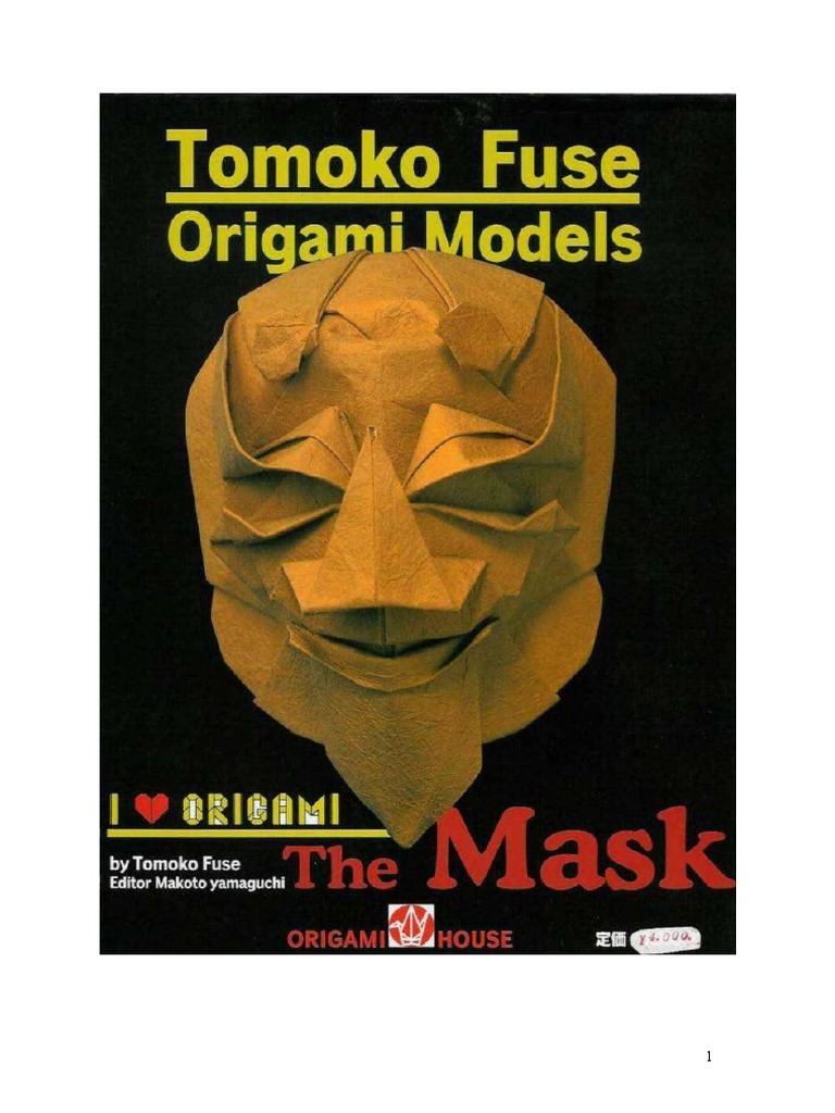 Mascaras Origami Models - Tomoko Fuse PDF | PDF