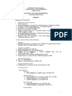 College of Law Relevant Laws and Jurisprudence (Transportation Laws) Module 3 Obligations of The Parties