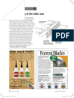 Flush-Trimming at The Table Saw: Tips & Tricks Tips & Tricks