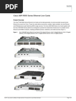 Cisco ASR 9000 Series Ethernet Line Cards