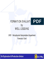 Formation Evaluation ENI