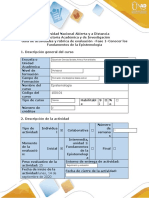 Guía de actividades y rúbrica de evaluación-fase 1-Conocer los fundamentos de la Epistemología