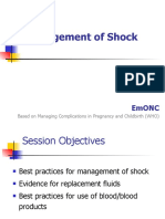 012 - Management of Shock - I