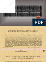 THE INDUSTRIAL REVOLUTION