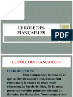 Le Rôle Des Fiançailles