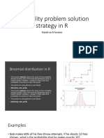 Probability Problem Solution Strategy in R PDF