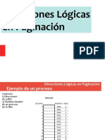 Direcciones Lógicas en Paginación PDF