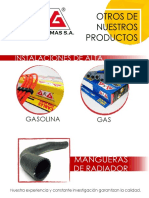 Catalogo Sensores de Nivel de Gasolina