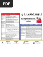 SSIS Cheatsheet