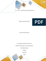 Unit 3 - Task 5 - Technology Development Production