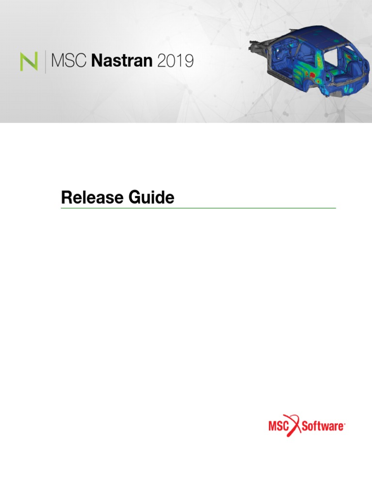 Nastran 2019 Doc Release | PDF | Desktop Environment | Documentation