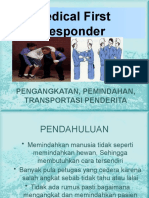 Pengangkatan & Pemindahan Korban