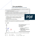 PRÁCTICA TIRO PARABÓLICO Martin Polanco Barrero