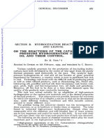 Section Hydrogenation Reaction of Coal AND Lignite.: General