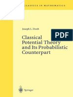 Joseph L Doob Classical Potential Theory and Its Probabilistic Counterpart PDF