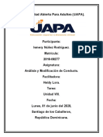 UAPA evaluación conductual