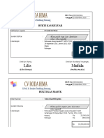 Analisa Transaksi CV Roda Hima