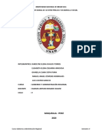 Moquegua - Perú 2020: Universidad Nacional de Moquegua Escuela Profesional de Gestión Pública Y Desarrollo Social