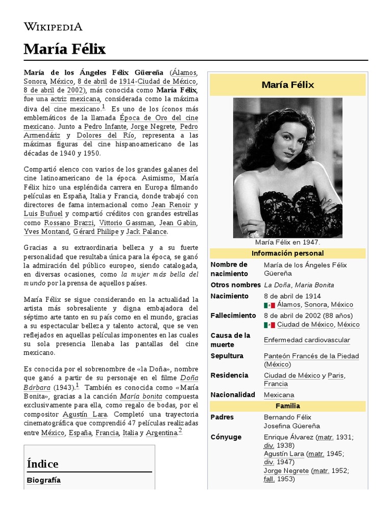 María Félix | PDF | Cine | Pinturas