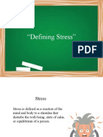 G2 Defining Stress