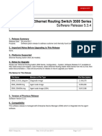 Ethernet Routing Switch 3500 Series: Software Release 5.3.4