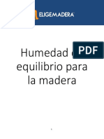 Humedad de Equilibrio