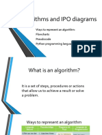 1.1 Algorithms and IPO Diagrams