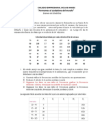 Examen 8°-10° Estadística.