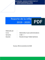 Reporte de La Inflación