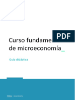 Guía Didáctica Curso Fundamental de Microeconomía
