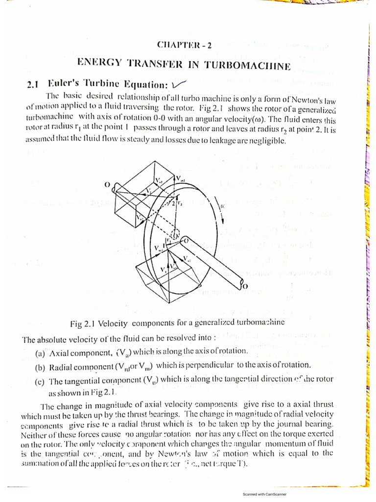 ttt Turbo Machines (Energy Transfer) | PDF