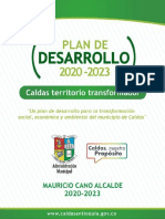 Plan Desarrollo Caldas 2020 2023 PDF