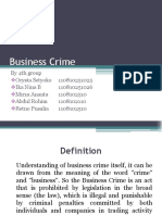 Business Crime