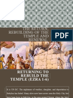 The Return, Rebuilding of The Temple and