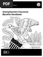 Unemployment Insurance Benefits Handbook: State of Illinois Department of Employment Security