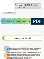 Integrasi Dan Reintegrasi Sosial