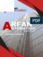 ARFAN Automation Company Profile and Equipment Listing