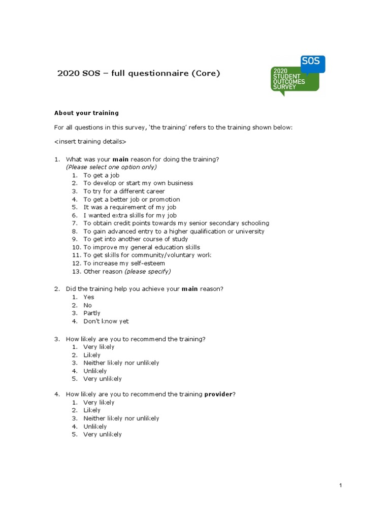 Core-10 Training Feedback Survey | PDF | Academic Certificate | Diploma