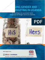 Assessing Gender Andequity Budgeting in Uganda