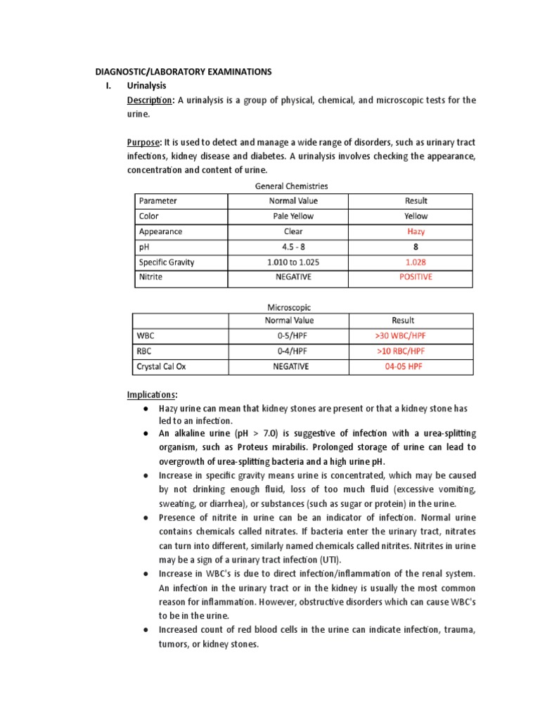 COMPLETE - Diagnostic-Laboratory-Medical-Surgical - Group 4 | PDF ...