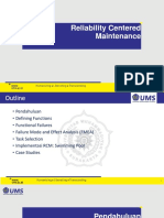Slide Kuliah RCM Reliability Centered Maintenance