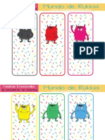 Tarjetas de Emociones Del Monstruo de Colores (Carta USA) PDF