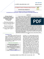 Assessment of Complications of Hemodialysis Patients in A Tertiary Care South Indian Teaching Hospital