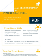 Pemeriksaan Widal - Hanifah Dwi Wardhani - 18.72.020146