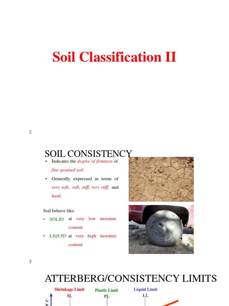 Soil Classification II: Key Concepts and Tests | PDF | Soil Science ...